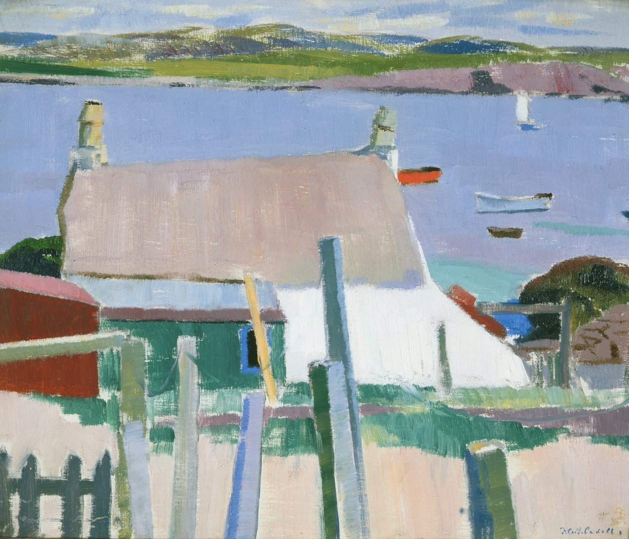 Iona, richting Mull, c.1927 door Francis Campbell Boileau Cadell