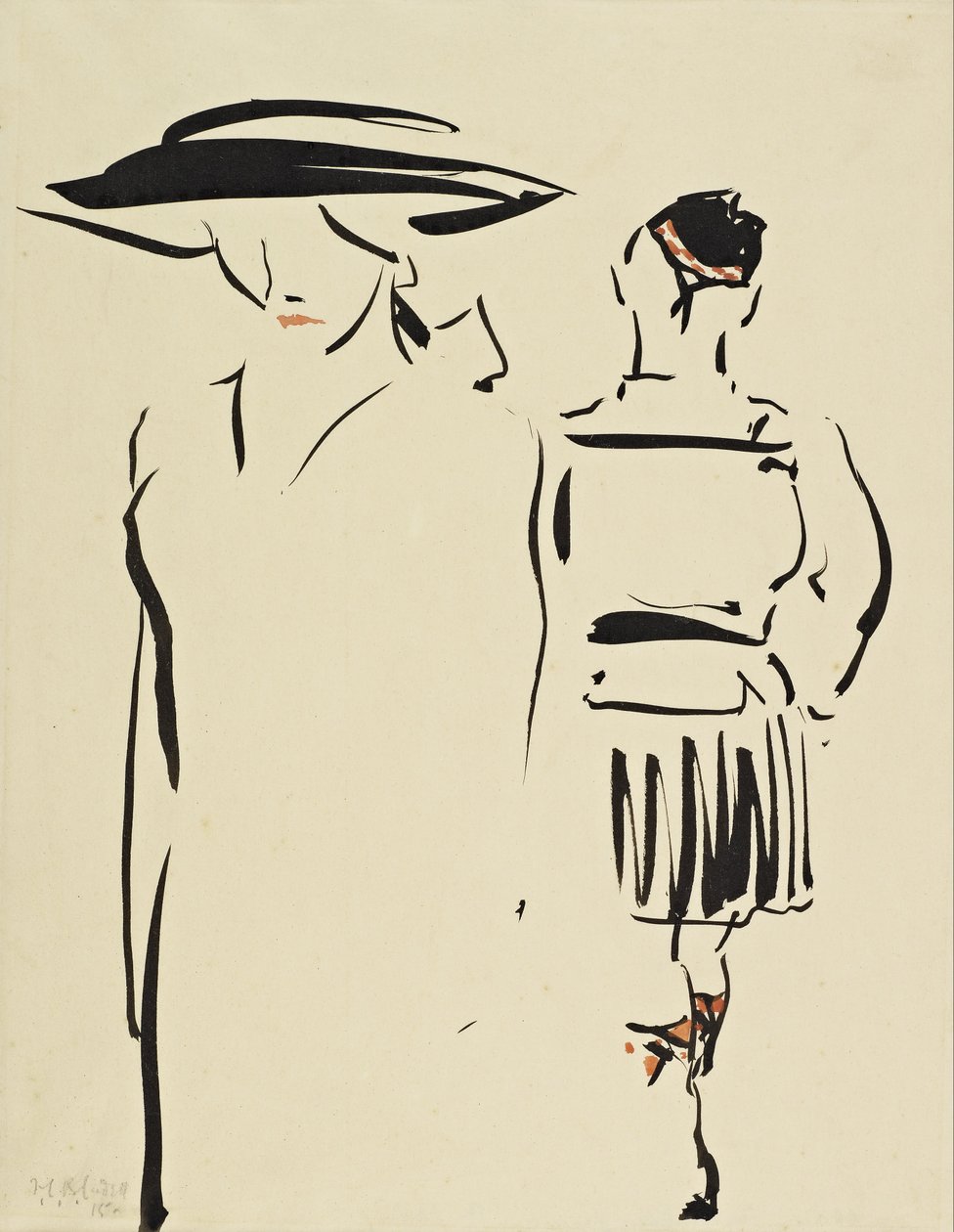 Het Afscheid door Francis Campbell Boileau Cadell