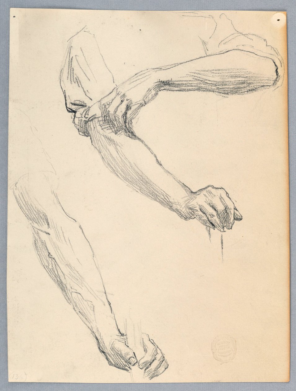 Studies van armen door Francis Augustus Lathrop