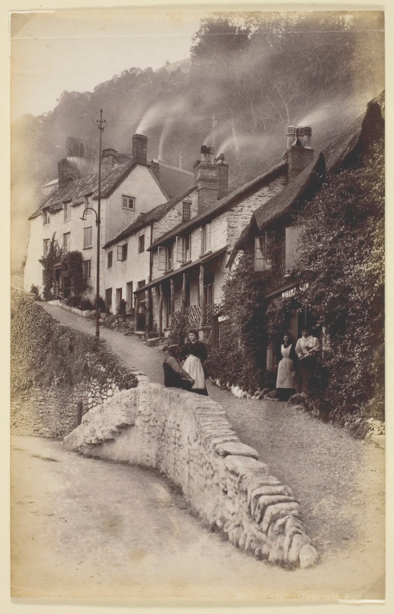 Lynmouth, Mars Hill, 1860-94 door Francis Bedford