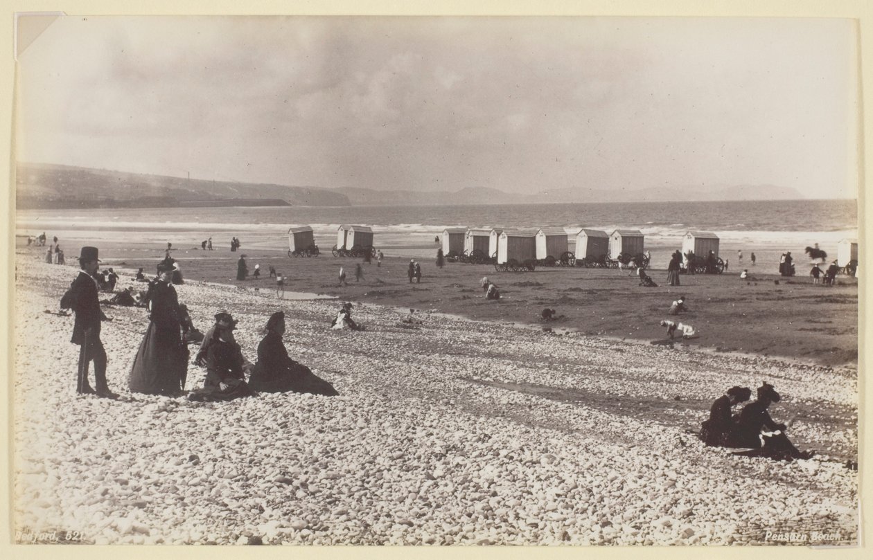 Pensarn Strand door Francis Bedford
