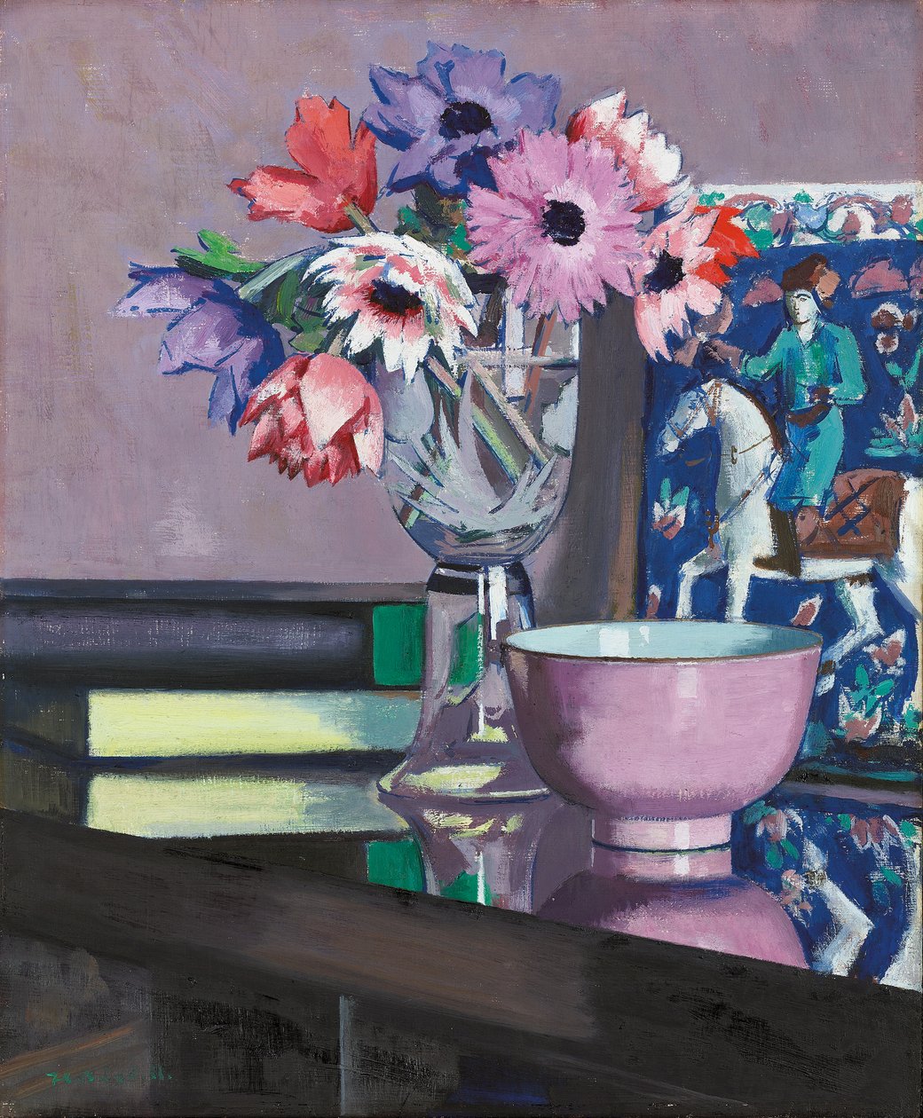 Stilleven met Anemonen door Francis Campbell Boileau Cadell