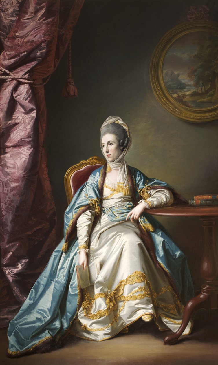 Catherine Fleming, Lady Leicester door Francis Cotes