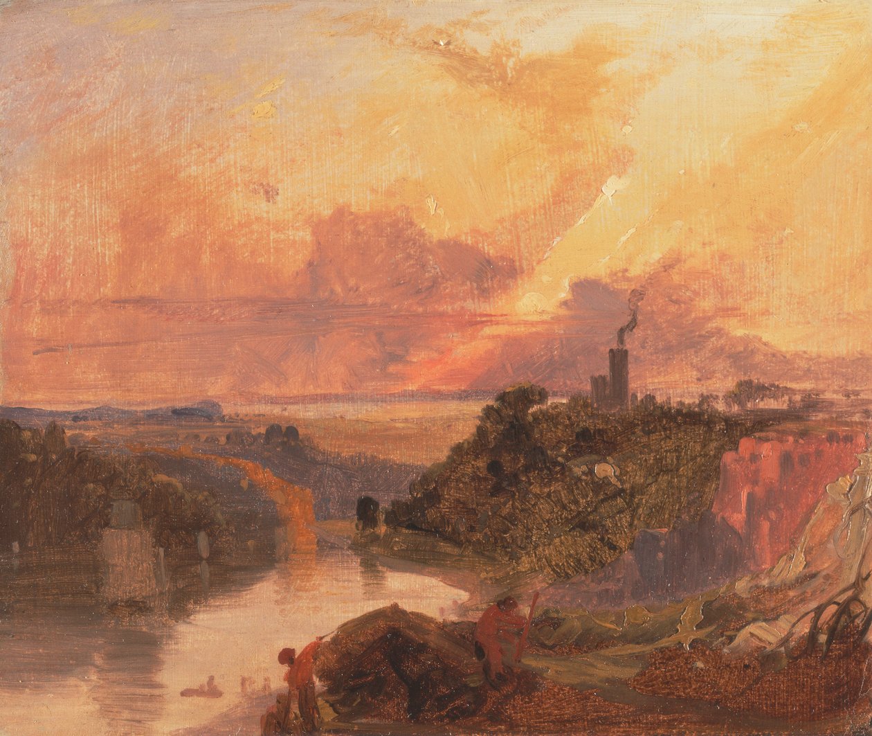 De Avon Kloof bij Zonsondergang door Francis Danby
