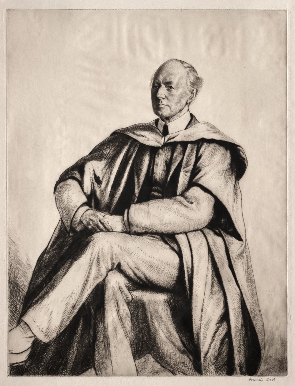 A. J. Donkin door Francis Dodd
