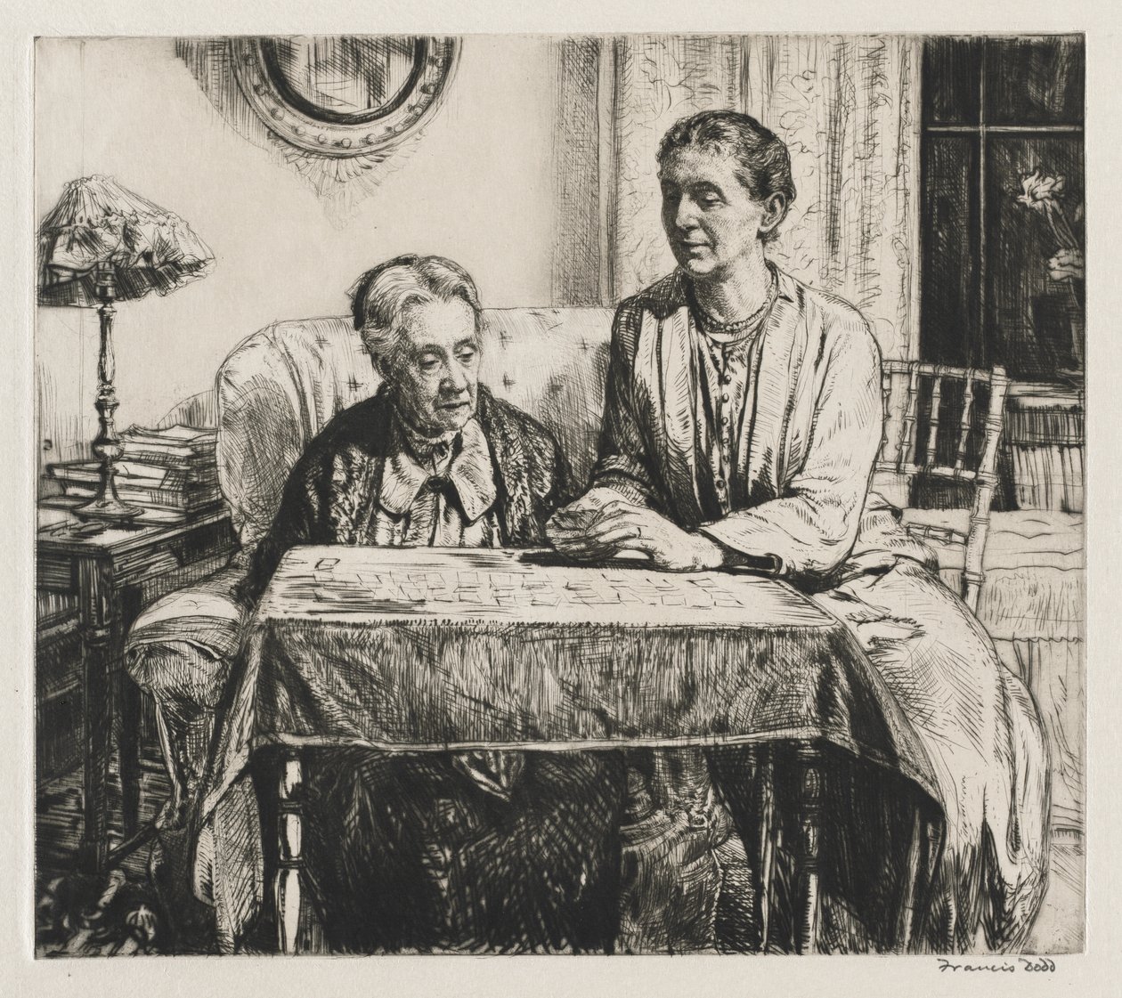 Geduld door Francis Dodd