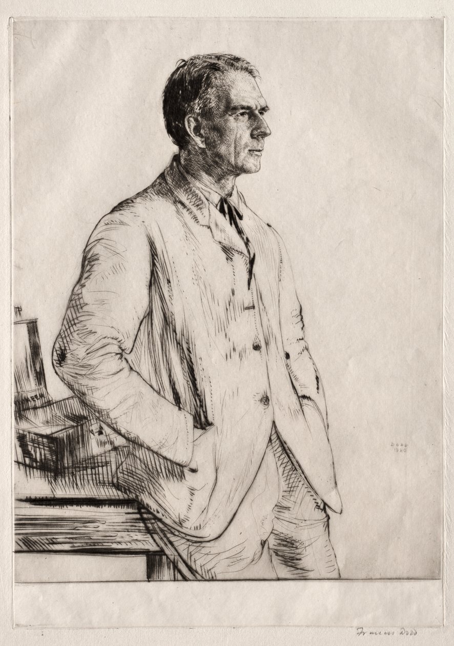 Dominee C. H. Grinling door Francis Dodd