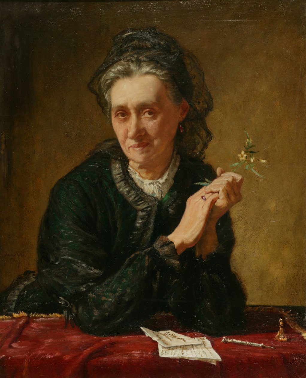 Signora Lotto door Francis Dodd