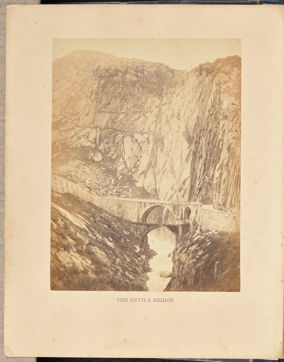 De duivelsbrug door Francis Frith