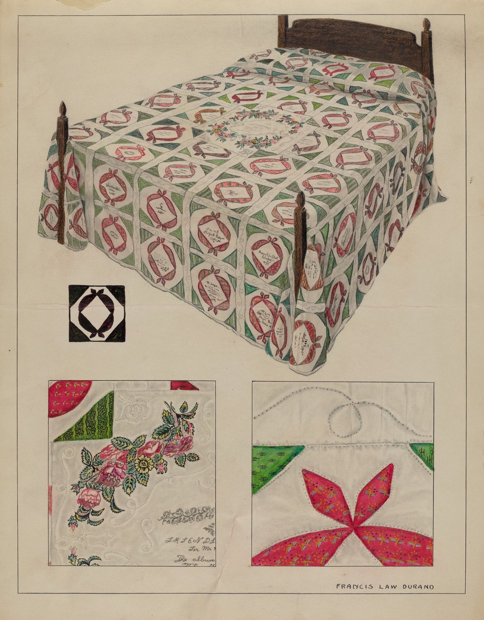 Quilt door Francis Law Durand