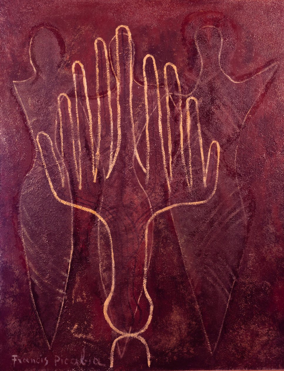 Handen en geesten door Francis Picabia