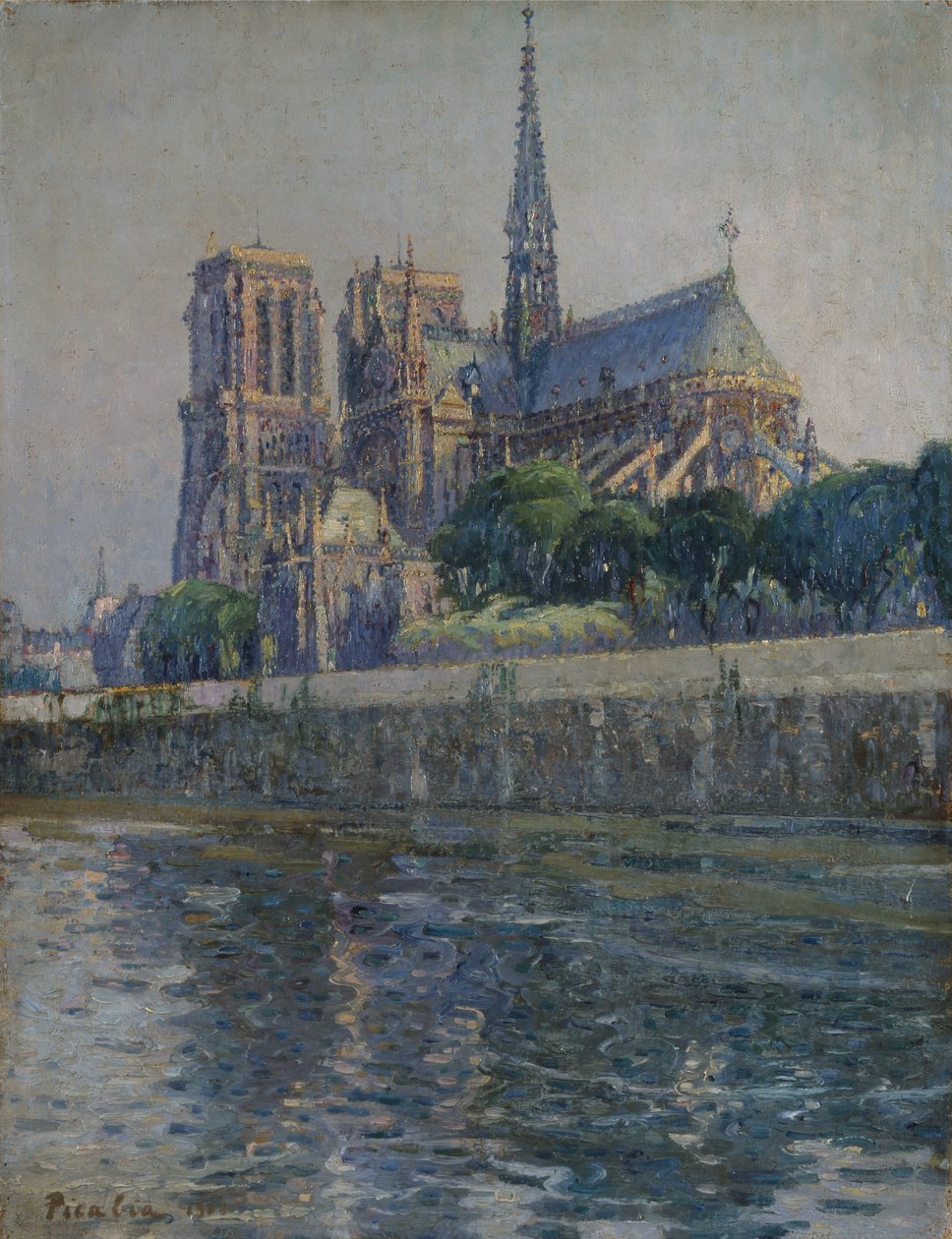 Notre-Dame de Paris door Francis Picabia