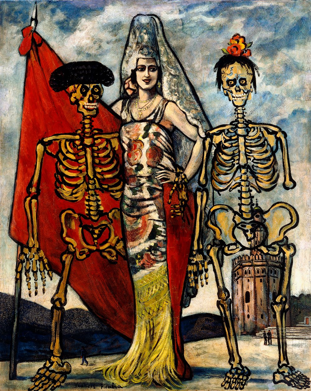 De Spaanse Revolutie door Francis Picabia