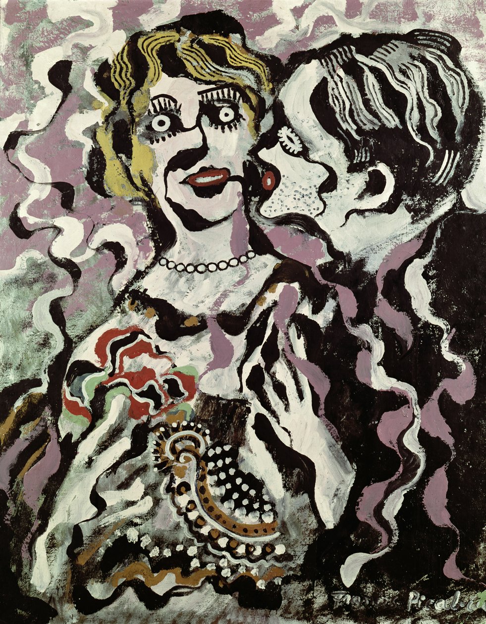 Feest, Cannes door Francis Picabia
