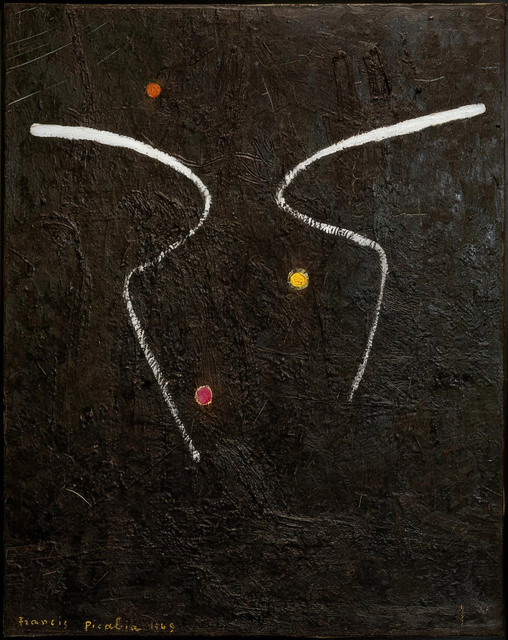 Wind / Irrationele natuur door Francis Picabia