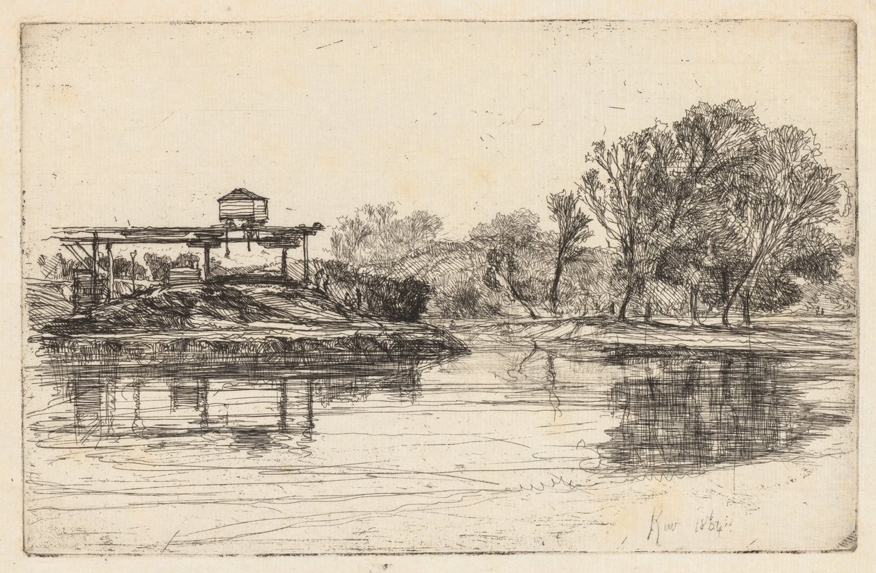 Kew door Francis Seymour Haden