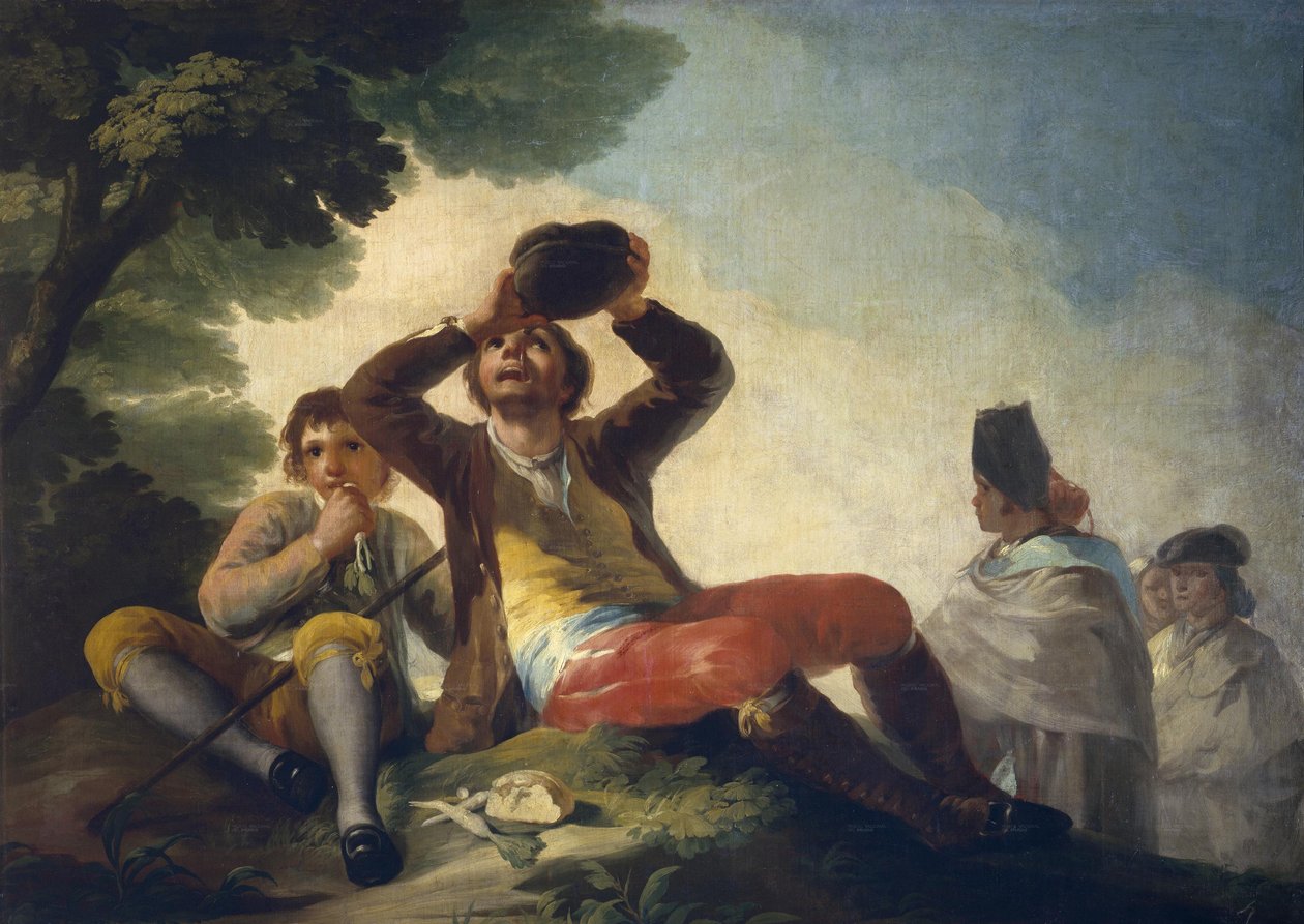 De drinker door Francisco de Goya