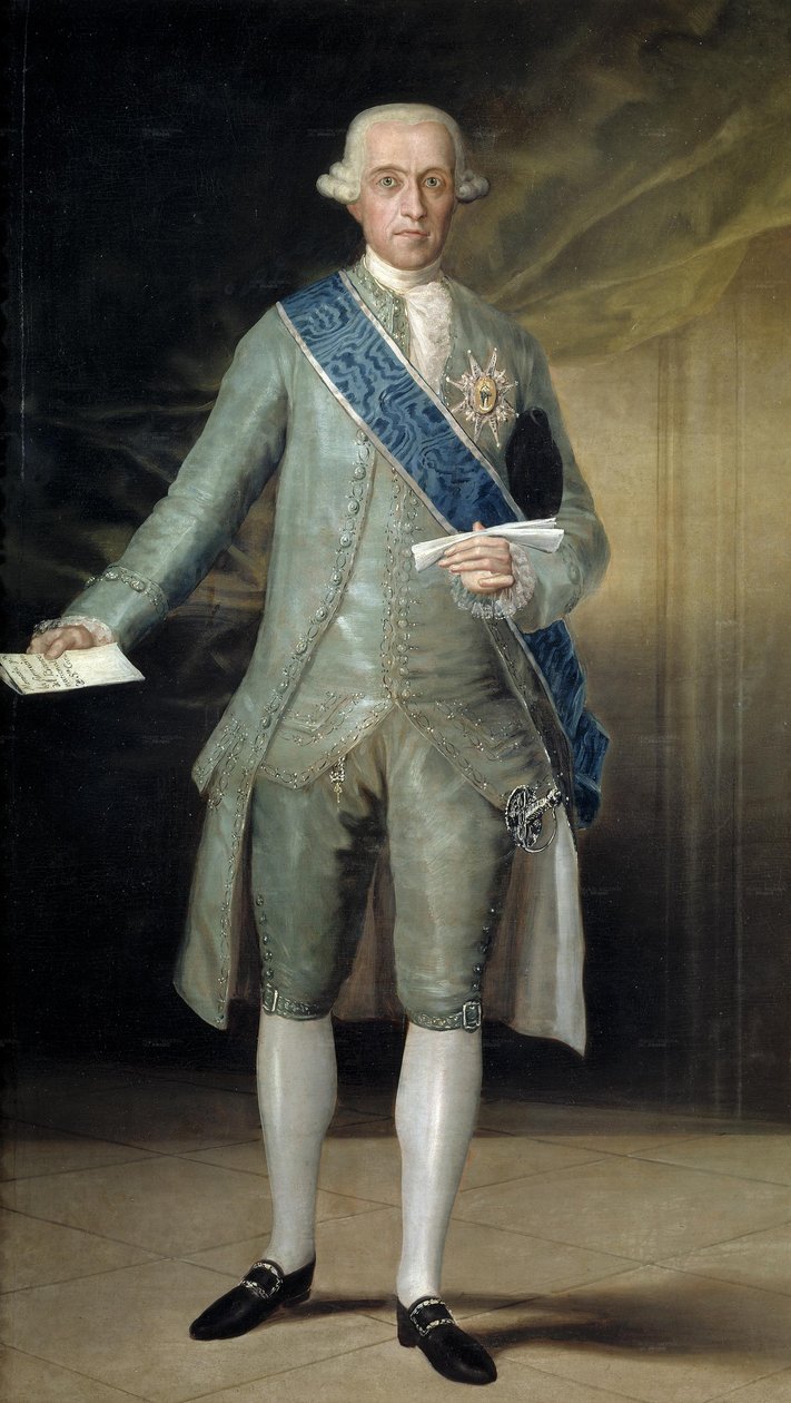 José Moñino y Redondo door Francisco de Goya