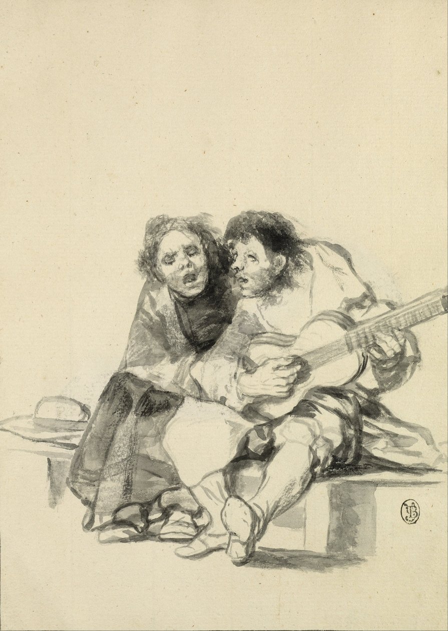 Muy accordes (Ze zijn erg in harmonie) door Francisco de Goya