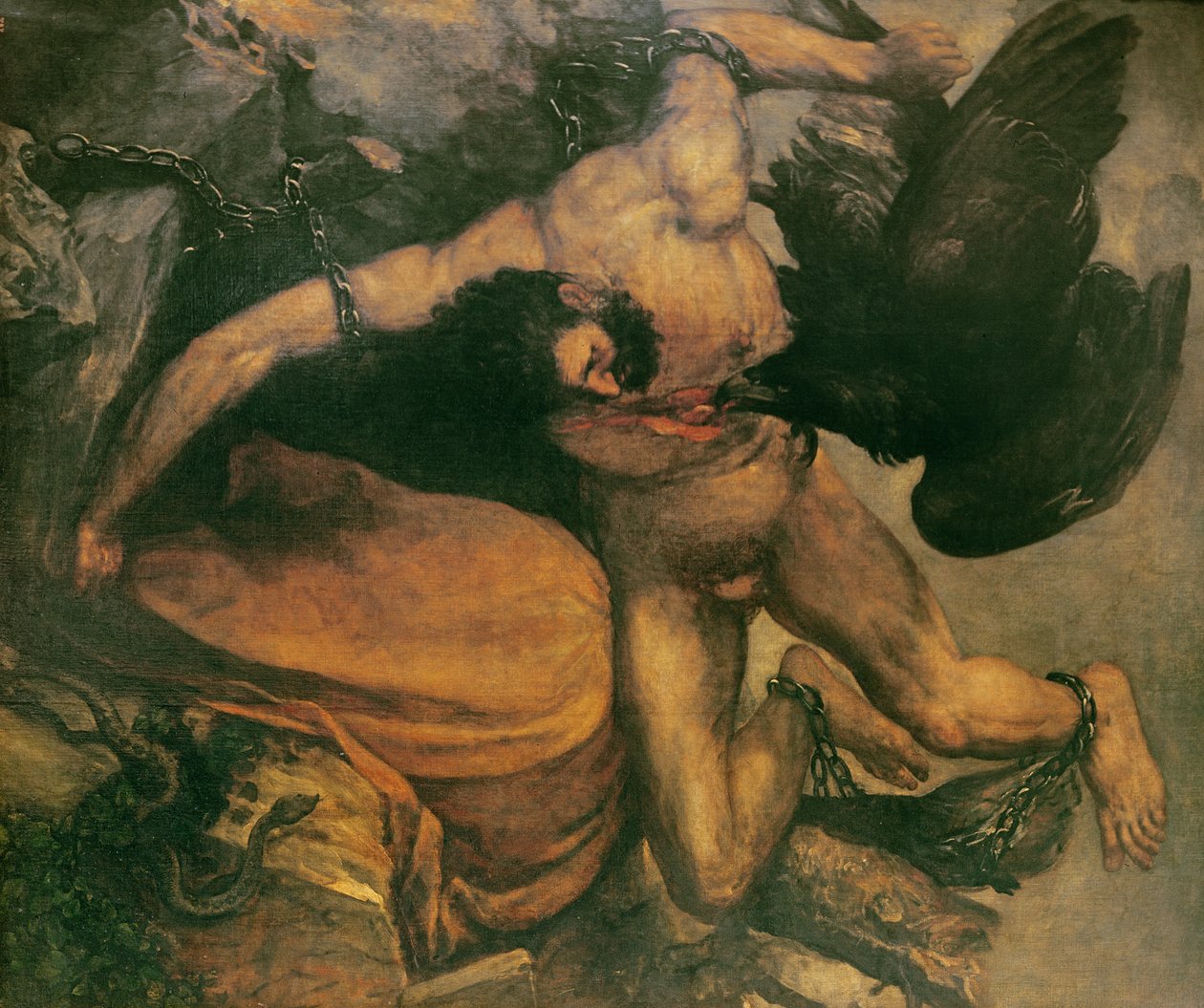 Prometheus door Francisco de Goya