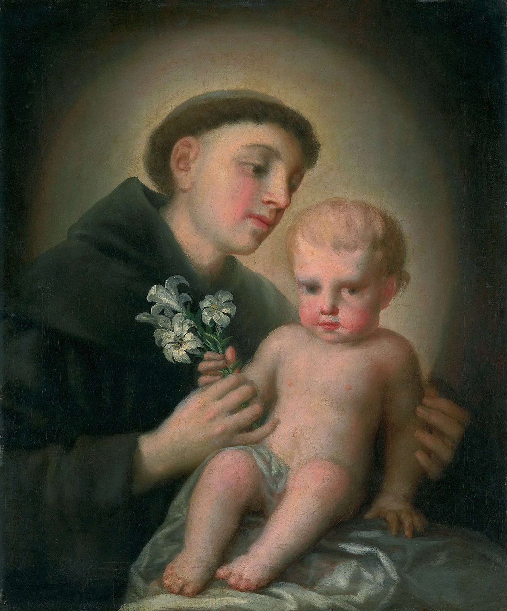 Sint Antonius van Padua en het Christuskind door Francisco de Goya