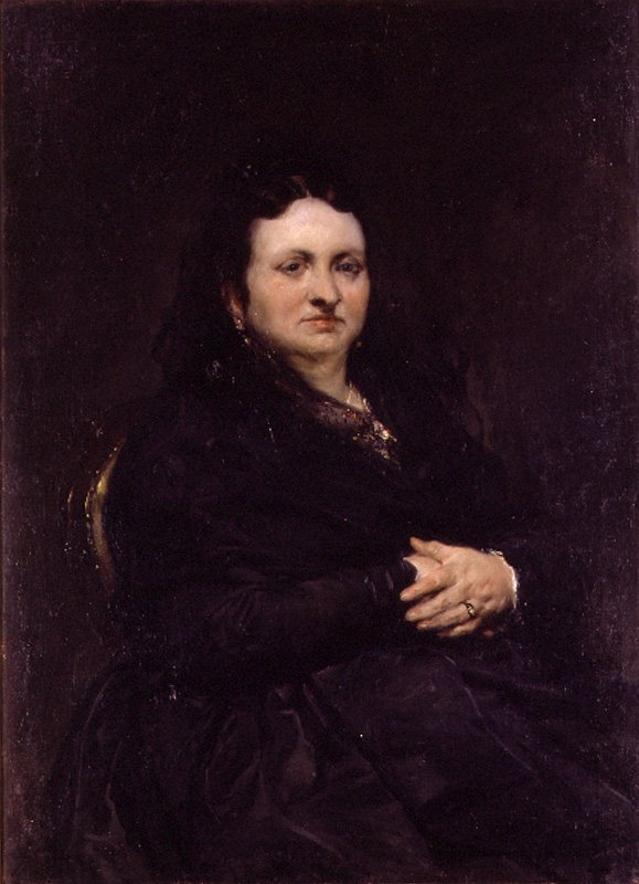 Portret van Dona Carmen Cervera door Francisco Domingo Marqués