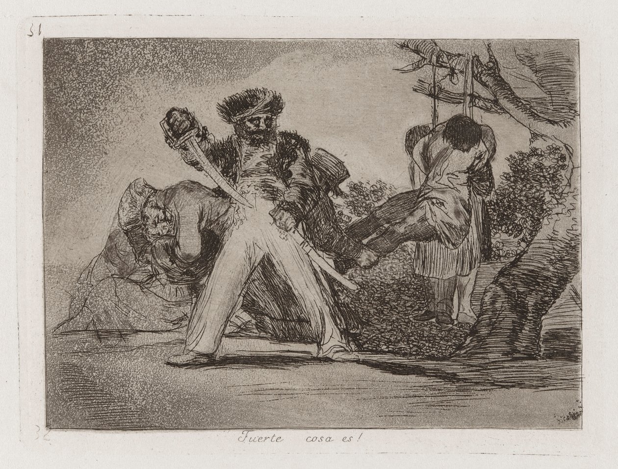 Wat een kracht! door Francisco de Goya