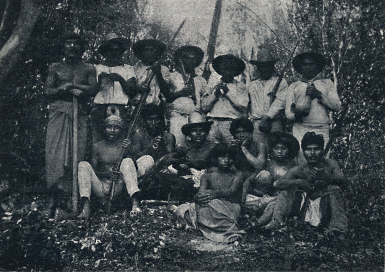 Indios Coroados, 1895 door Francisco Henszler