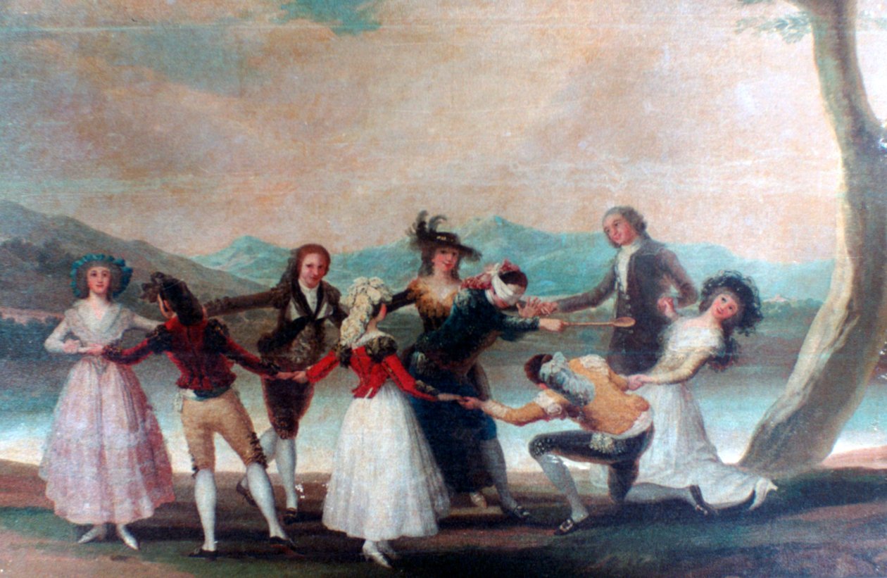 Blindemannetje door Francisco de Goya