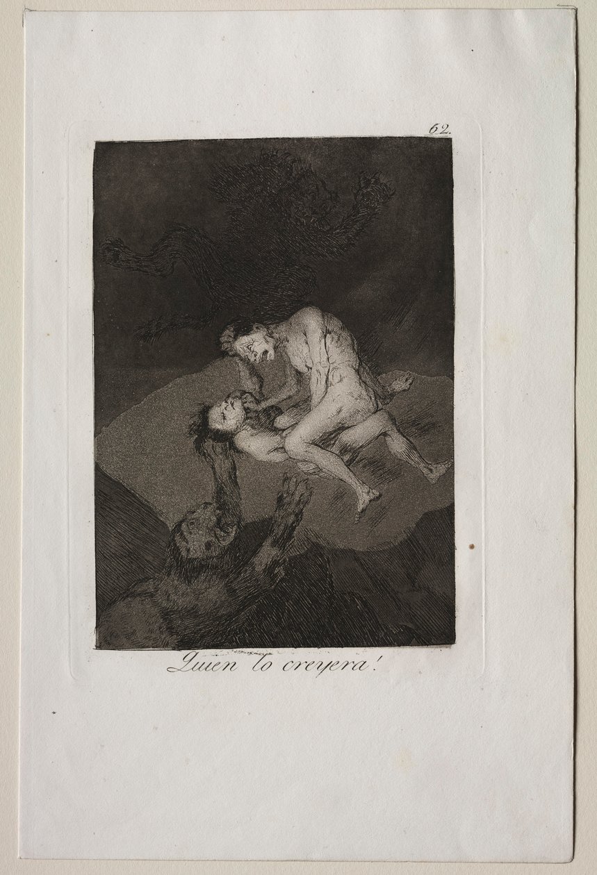 Caprices: Wie had dat gedacht! door Francisco de Goya