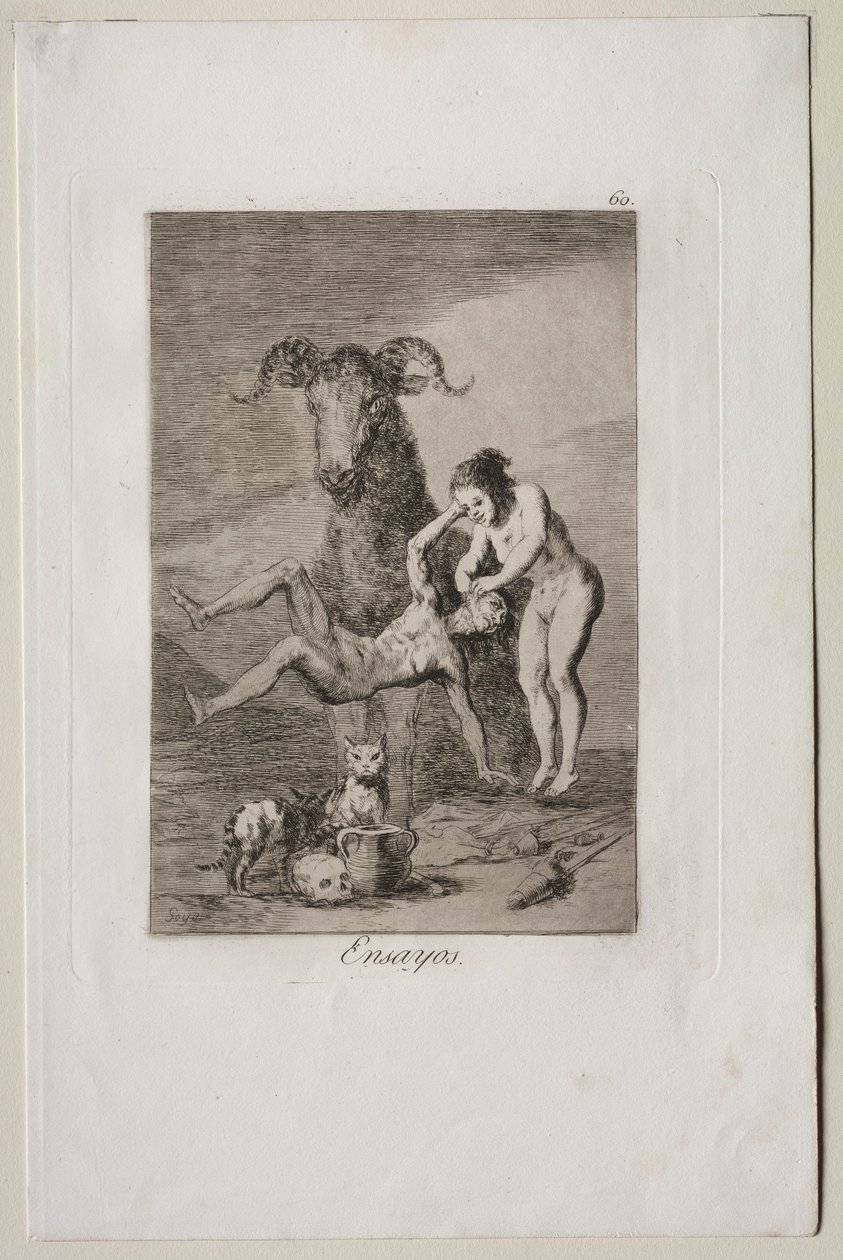 Caprichos: Proeven door Francisco de Goya