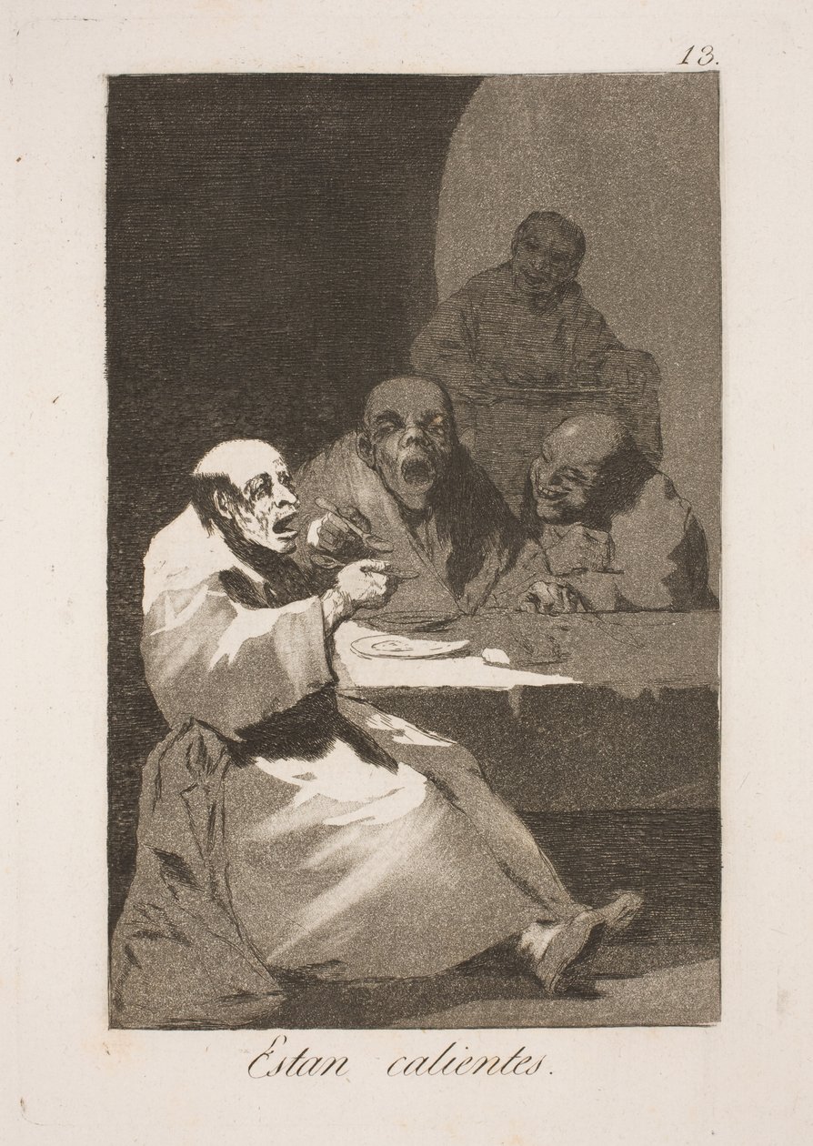 Het is warm door Francisco de Goya