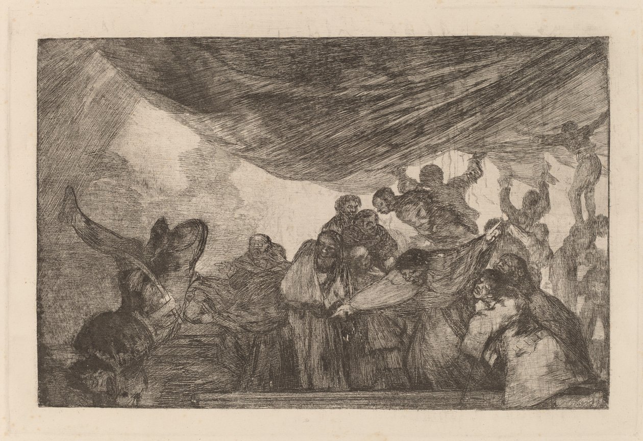 Disparate claro door Francisco de Goya