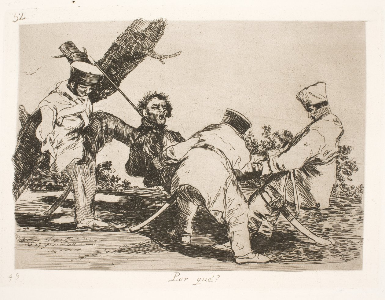 Waarom toch? (32) door Francisco de Goya