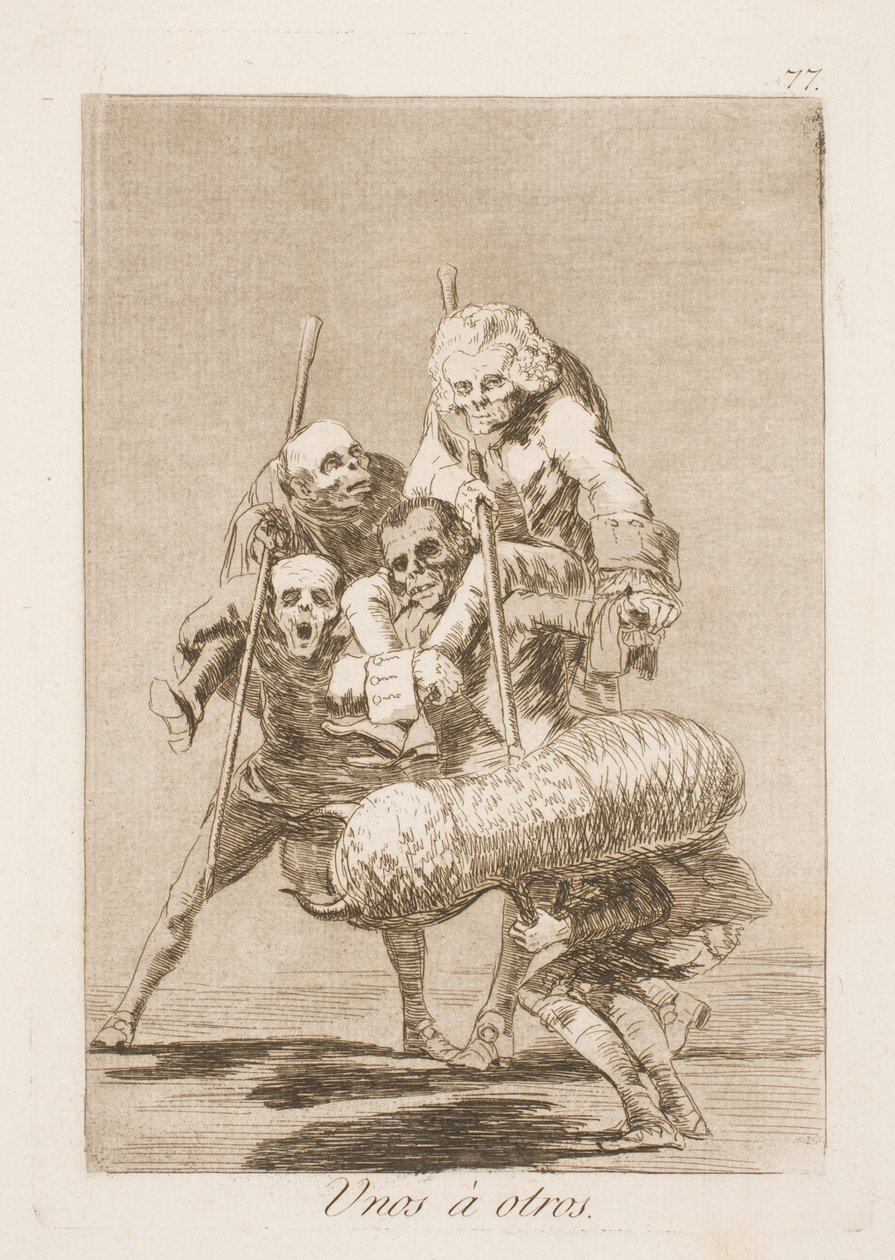 Nu is het hun beurt door Francisco de Goya