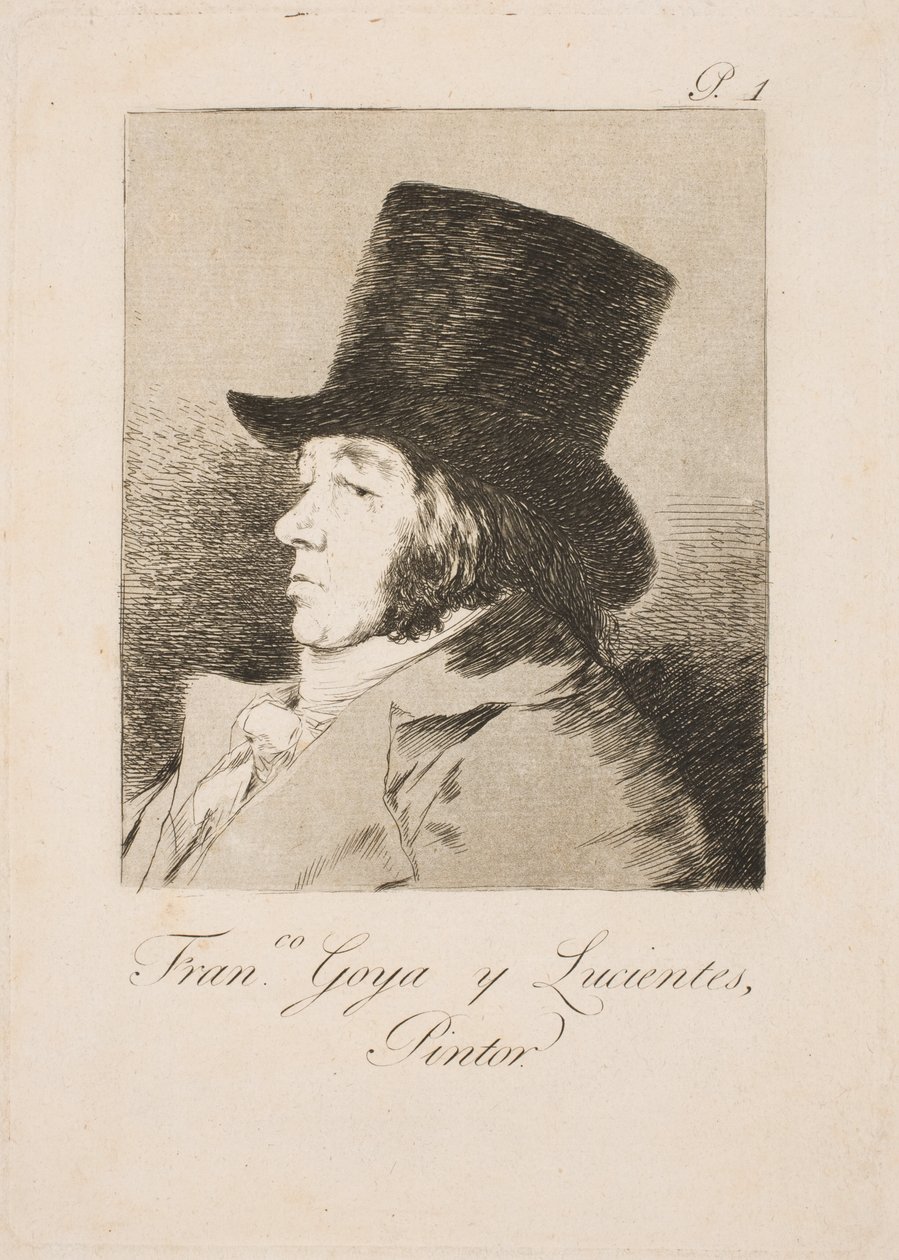 Zelfportret door Francisco de Goya