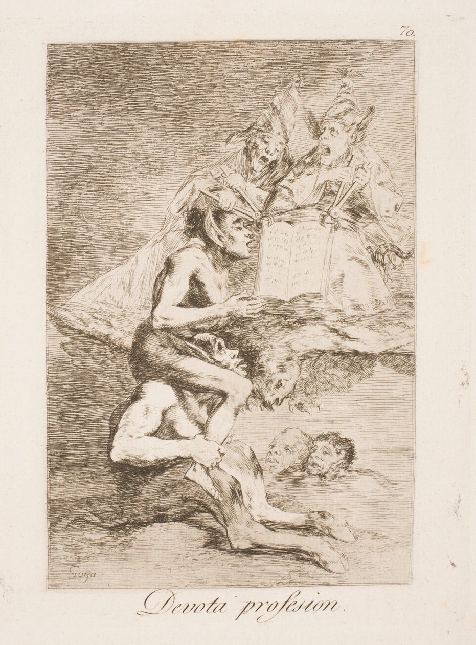 Geloofsbelijdenis door Francisco de Goya