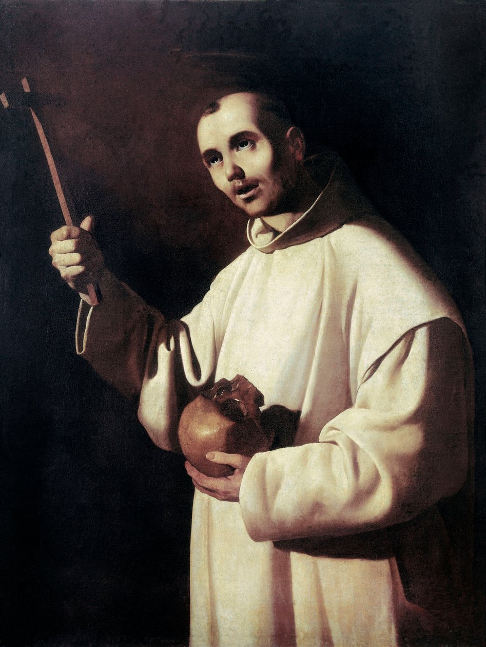Sint Bruno door Francisco de Zurbaran