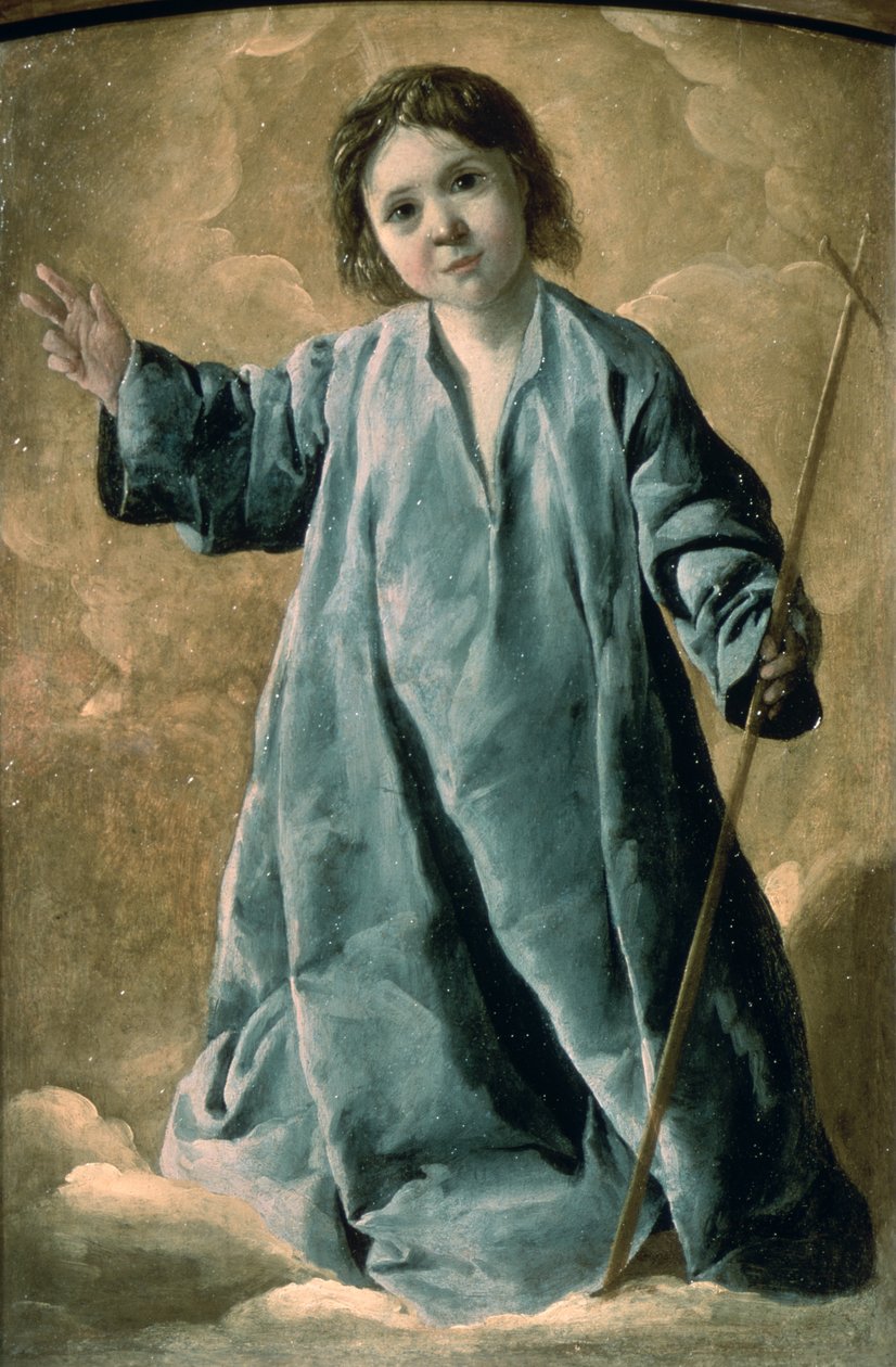 Het kind Jezus door Francisco de Zurbaran