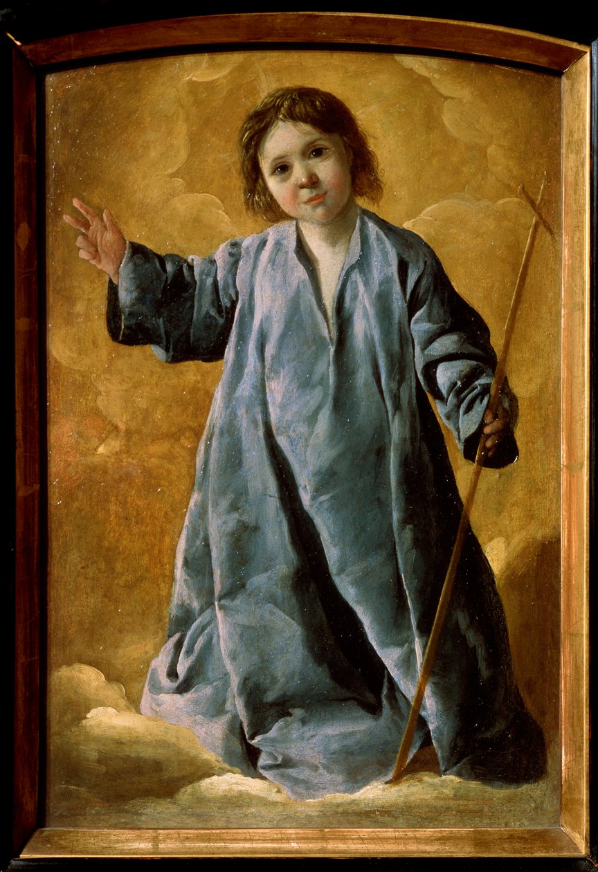 Het kind Christus, ca. 1635-ca. 1640 door Francisco de Zurbaran