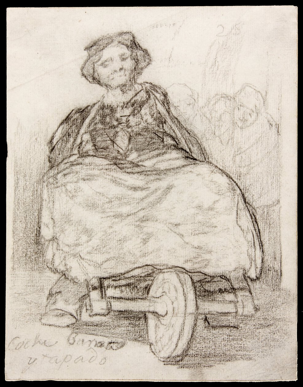 Goedkope Overdekte Koets door Francisco de Goya