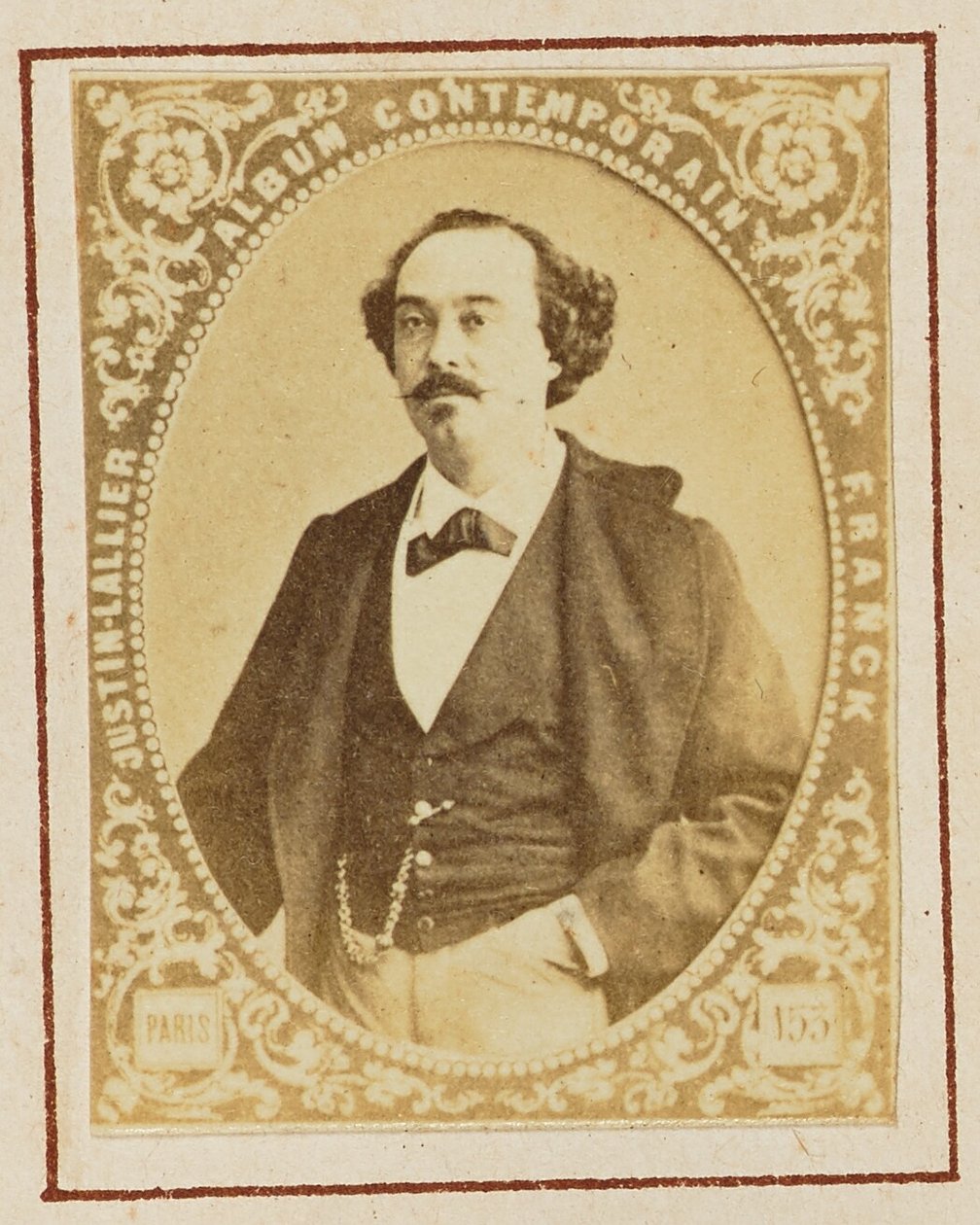 Achille-Félix Montaubry door Franck (François Marie Louis Alexandre Gobinet de Villecholles)