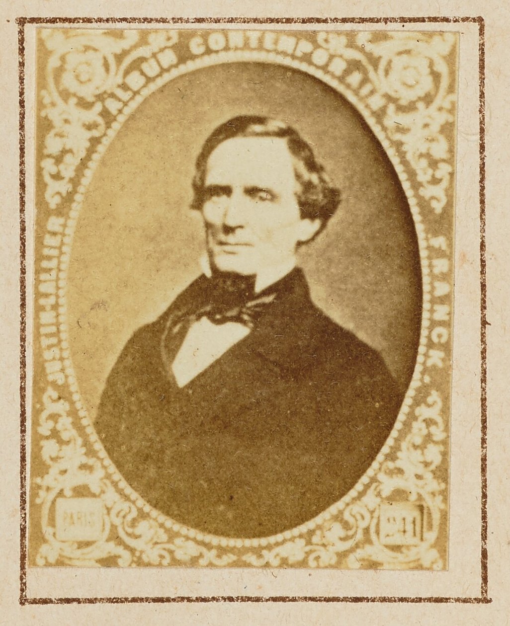 Jefferson Davis door Franck (François Marie Louis Alexandre Gobinet de Villecholles)
