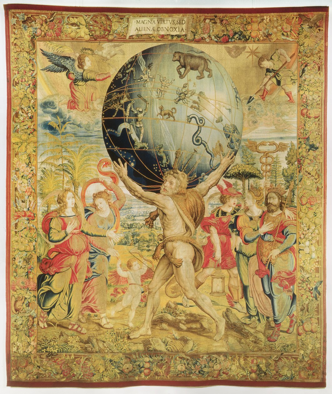 Hercules die de Olympische Spelen initieert, ca. 1450-75 door Franco Burgundian