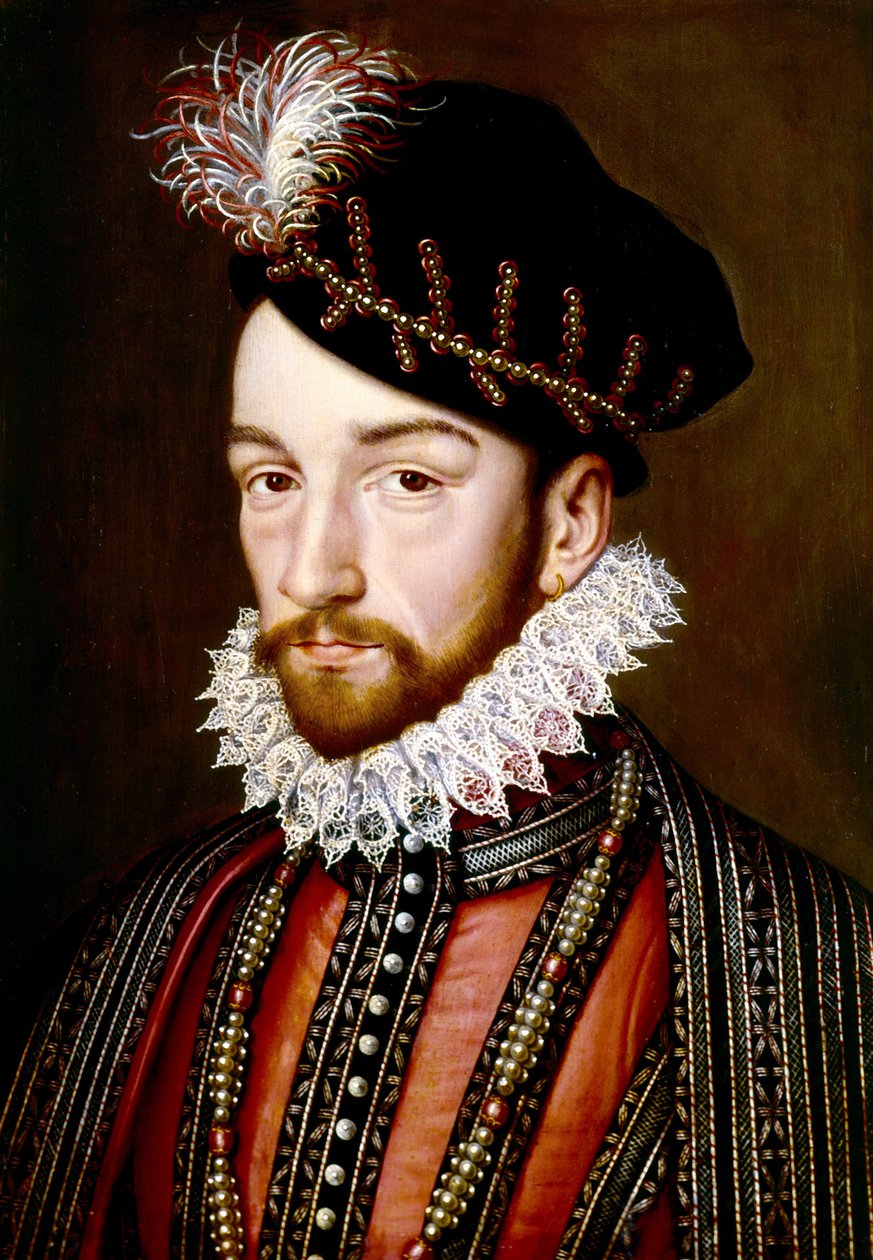 Karel IX door François Clouet