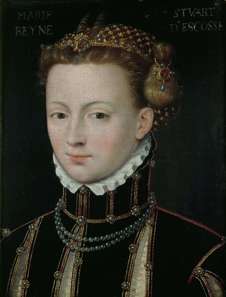 Mary Stuart (1542-87) door François Clouet