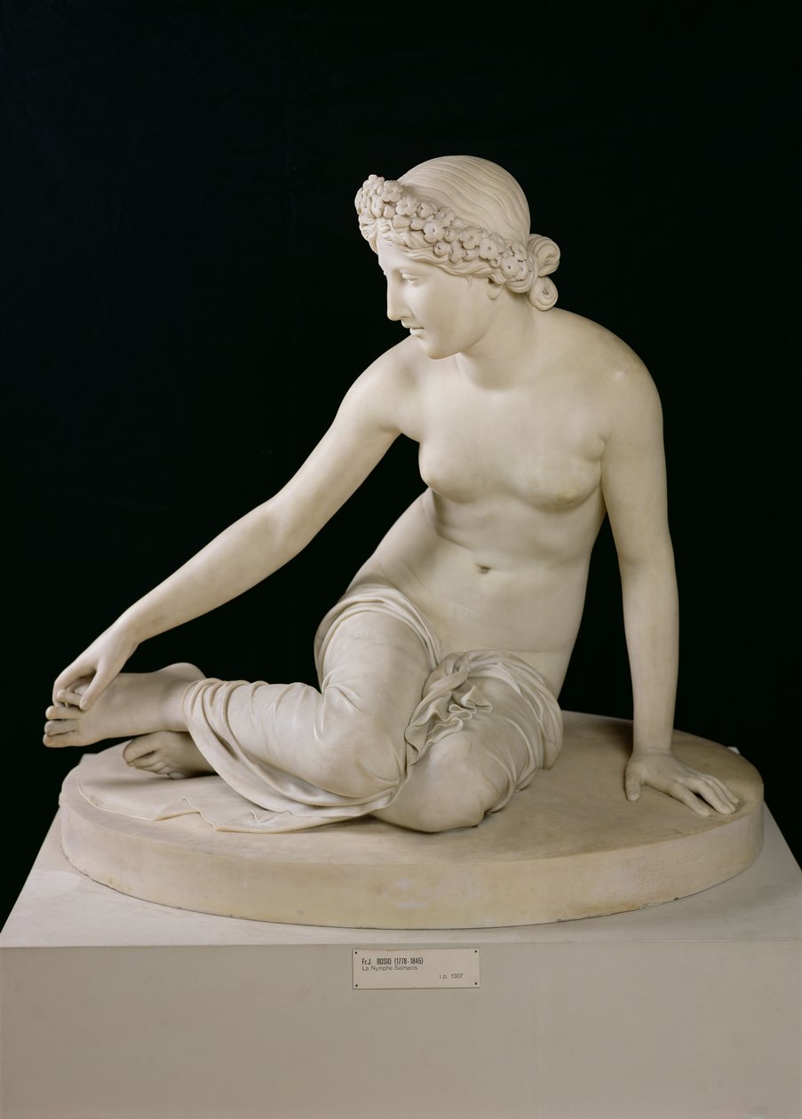 De nimf Salmacis, 1826 door Francois Joseph Bosio