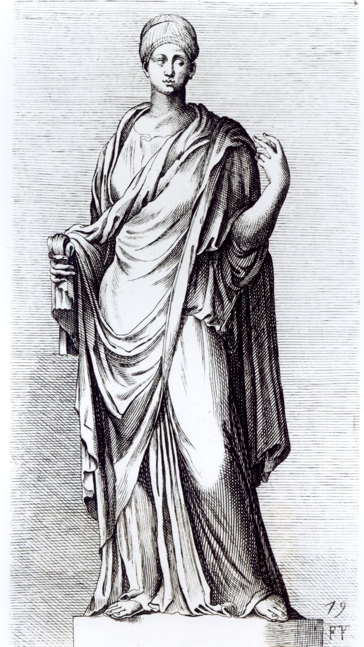 Agrippina, c.1653 door Francois Perrier