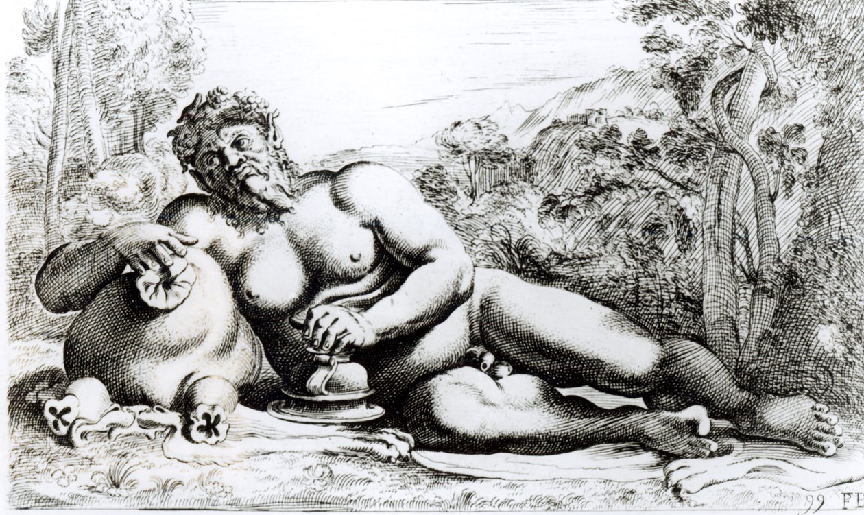 Silenus, ca. 1653 door Francois Perrier