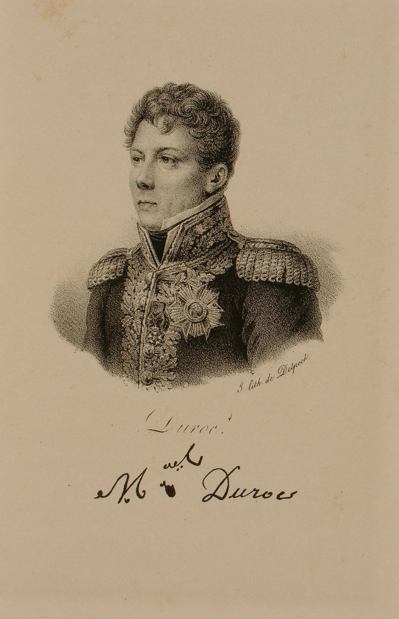 Geraud-Christophe-Michel Duroc (1772-1813) Hertog van Frioul, 1806-08 door Francois Seraphin Delpech